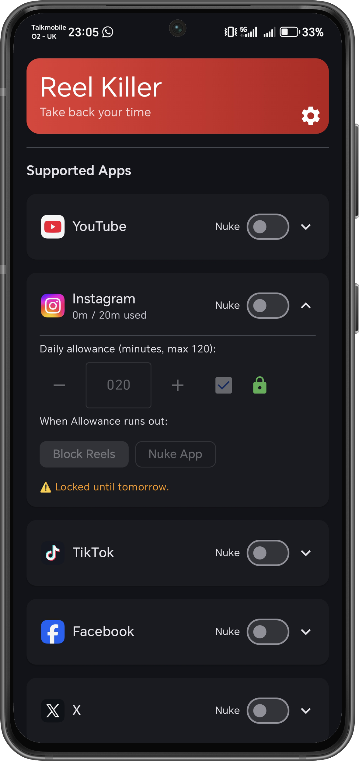 App screenshot